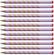 Ołówek EasyGraph Pastel HB PR lilia (12szt)