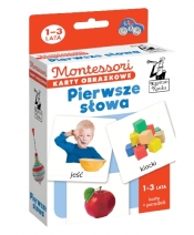 Kapitan Nauka. Montessori. Karty obrazkowe. Pierwsze słowa (1-3 lata)