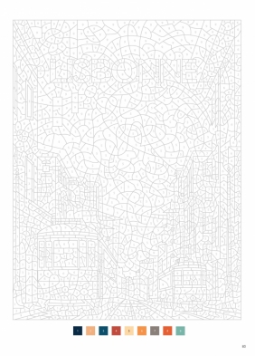 Art therapy. Kolorowanka antystresowa. Plakaty vintage. 40 plansz do kolorowania - Opracowanie zbiorowe