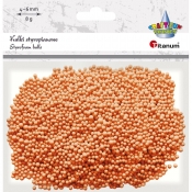 Kulki styropianowe 4-6mm/8g - pomarańczowe (362094)