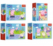 Trefl, Puzzle mini 54: Wesoły dzień Świnki Peppy