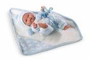 Bobasek z niebieskim kocykiem 26 cm (26269)