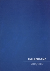 Kalendarz 2018/2019 nauczycielski niebieski