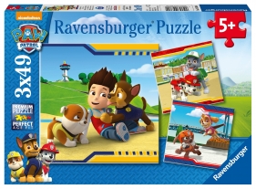 Ravensburger, Puzzle 3w1: Psi Patrol - Najlepsi Przyjaciele (9369)