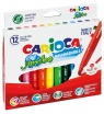  Carioca, Pisaki Jumbo 12 kolorów