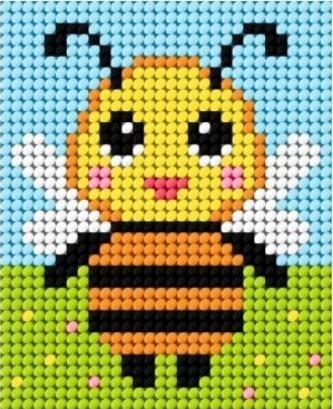 Haft. Moje pierwsze wyszywanie - Pszczółka