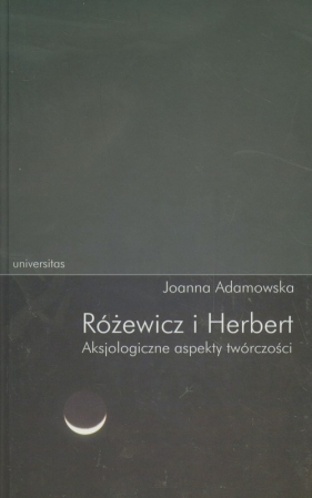 Różewicz i Herbert - Adamowska Joanna<br />