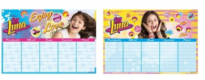 Plan Lekcji Soy Luna Mix (25szt) DERFORM