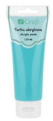 Farba akrylowa, 120 ml - turquoise blue (DPFA-058)