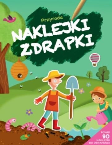 Naklejki zdrapki. Przyroda