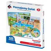 Genialny Dzieciak, Interaktywna książeczka - Poznajemy świat