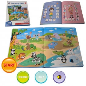 Genialny Dzieciak, Interaktywna książeczka - Poznajemy świat