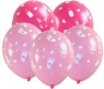 Balony Baby shower dziewczynka 5szt