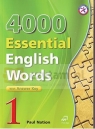 4000 Essential English Words 1 książka + ćwiczenia + klucz odpowiedzi Paul Nation