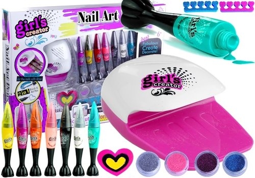 Zestaw do manicure pisaki + suszarka