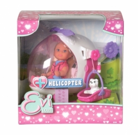Evi w helikopterze ratunkowym