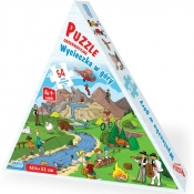 Puzzle 54 elementy. Wycieczka w góry