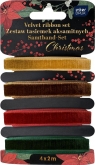 Zestaw tasiemek aksamitnych 4x2m
