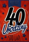Karnet 40 Urodziny B6 mix wzorów GM