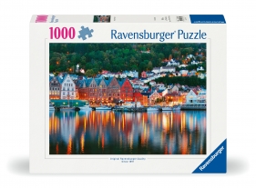 Ravensburger, Puzzle 1000: Bergen, Norwegia (12000669)