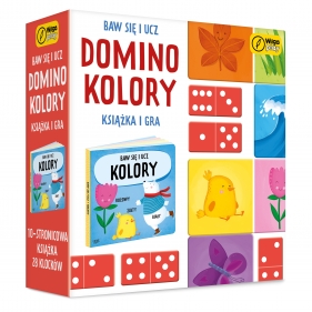 Baw się i ucz. Domino. Kolory. Gra i książka