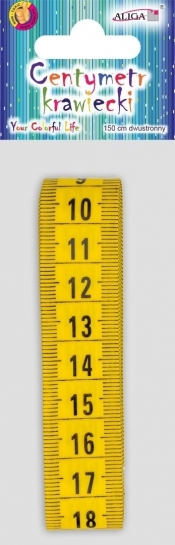 Centymetr krawiecki dwustronny 150cm