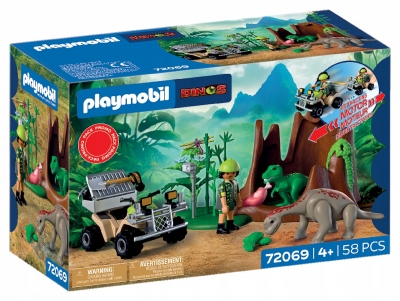 Playmobil Kryjówka dinozaura 72069