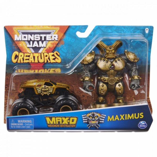 Pojazd Monster Jam 1/64 Max D Gold GML (6055108/20126734)