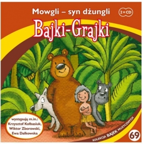 Bajki - Grajki. Mowgli - syn dżungli 2CD - Praca zbiorowa