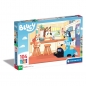 Clementoni, Puzzle Super Kolor 104: Bluey (27169)