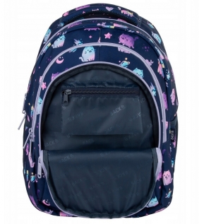 Plecak BackUp 7 - Violet kittens (PLB7O25)