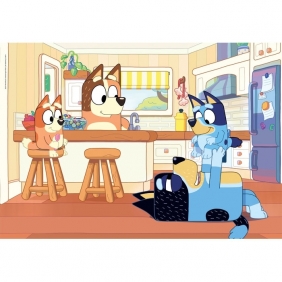 Clementoni, Puzzle Super Kolor 104: Bluey (27169)