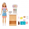 Lalka Barbie Skipper Pierwsza praca Bar z przekąskami (HKD79)od 3 lat