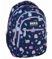 Plecak BackUp 7 - Violet kittens (PLB7O25)