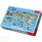 Smerfy Puzzle 10w1 (90169)