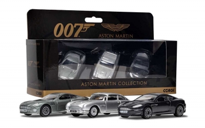 Corgi James Bond Zestaw pojazdów kolekcja Aston Martin