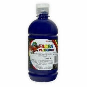 Farba plakatowa 500ml ciemnoniebieska