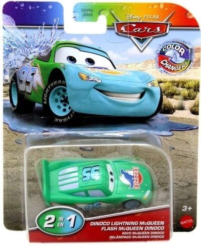 Cars Auta Auto zmieniające kolor McQueen