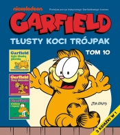 Garfield. Tłusty koci trójpak. Tom 10 - Jim Davis