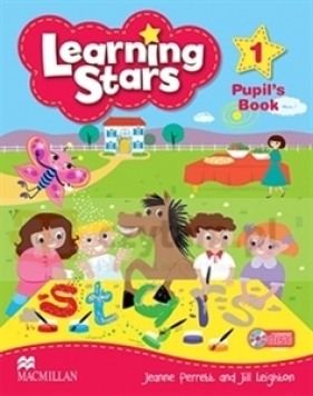 Learning Stars 1 Podręcznik +DVD-Rom - Jill Leighton