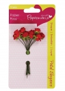 Kwiaty papierowe red rose czerwone PMA-368305