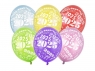 Balony 2025 Metallic mix 30cm 50szt