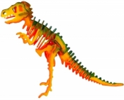 Puzzle drewniane 3D Do Malowania Dinozaur T-Rex