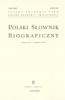 Polski Słownik Biograficzny z.218 T.53/3