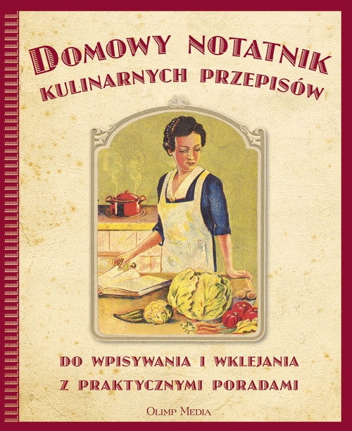 Domowy notatnik kulinarnych przepisów