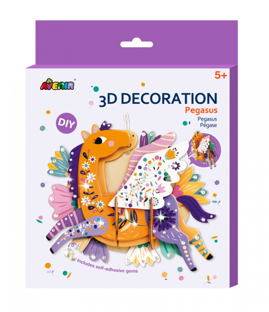 Dekoracje 3D - Pegaz (PZ215069)