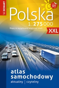 Atlas samochodowy Polska 1:275 000
