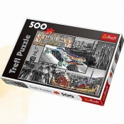 Puzzle 500 Barcelona kolaż (37169)