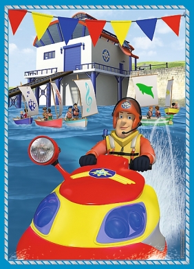 Puzzle 4w1 Drużyna Sama (34269)
