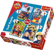 Puzzle 4w1 Drużyna Sama (34269)